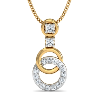 Parshva Jewels' Precious Diamond Pendant PJ-PENDANT-5044